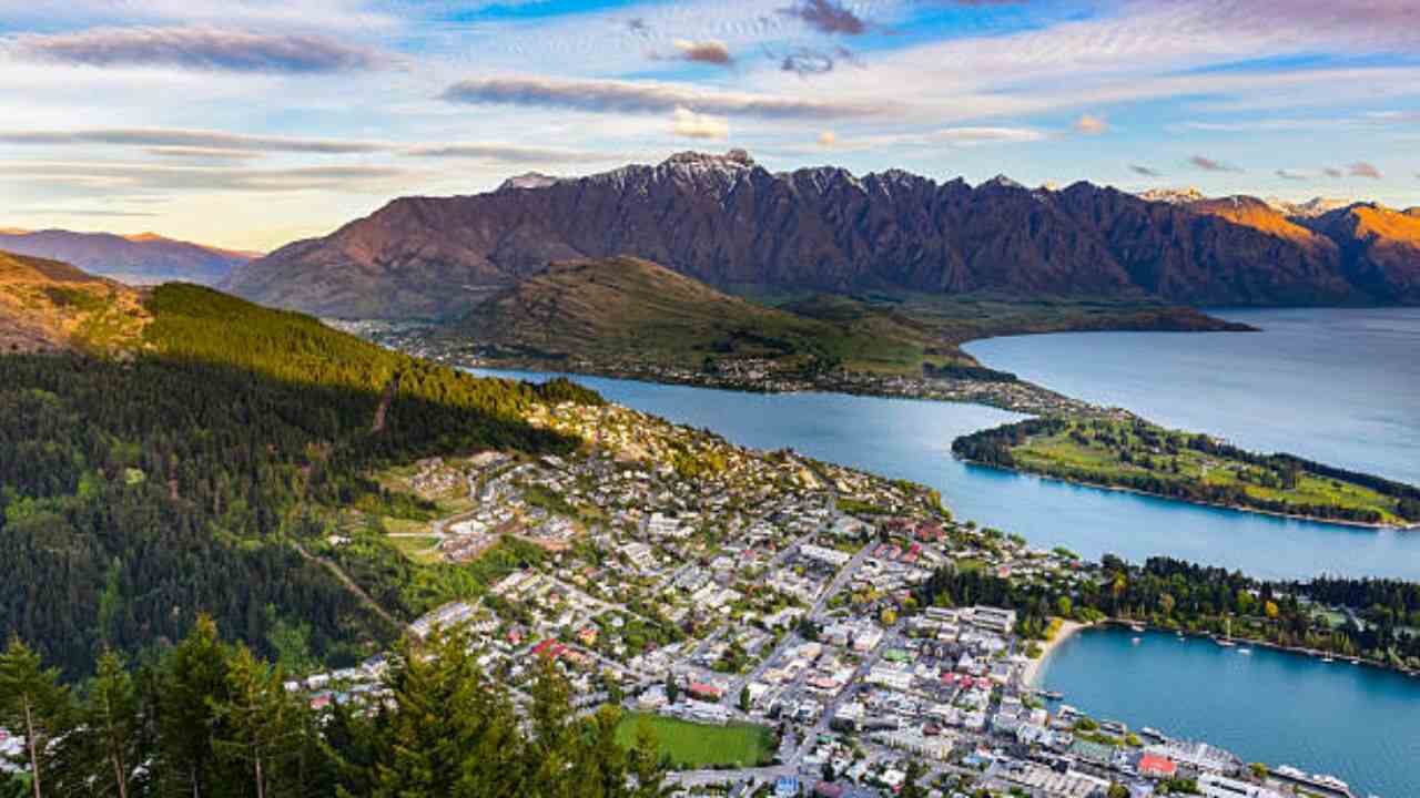 Qantas Airways Office in Queenstown, New Zealand