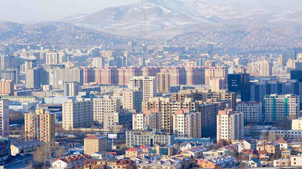 Yakutia Airlines Office in Ulaanbaatar, Mongolia