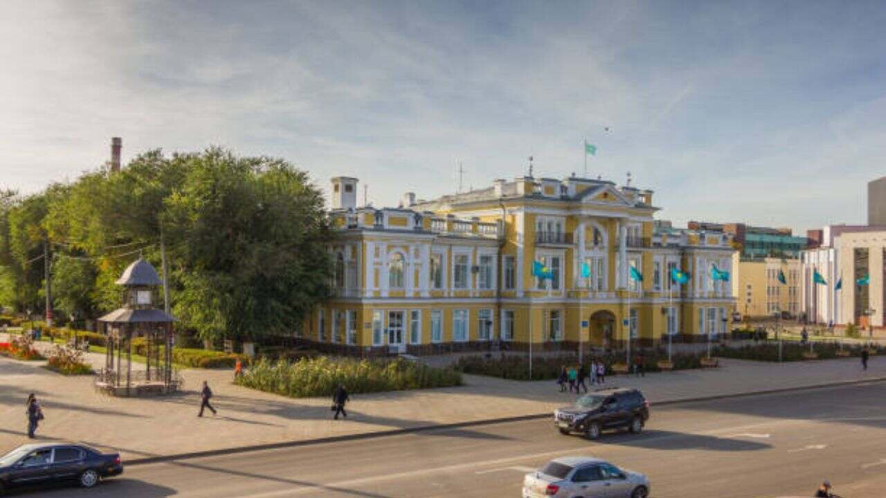SCAT Airlines Office in Uralsk, Kazakhstan