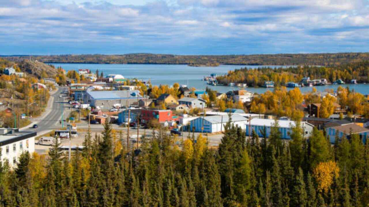Air Canada Rouge Office in Yellowknife, Canada