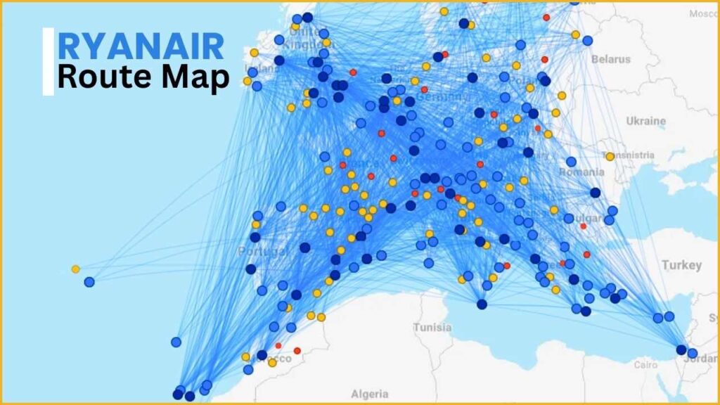 Ryanair Route Map